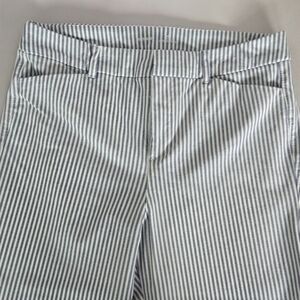 Old Navy Blue and White Striped Pants